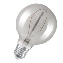 Osram LED Filament G95 Globe Vintage 1906 3,4W = 10W E27 Rauchglas 100lm extra warmweiß 1800K