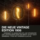 Osram LED Filament G95 Globe Vintage 1906 3,4W = 10W E27 Rauchglas 100lm extra warmweiß 1800K