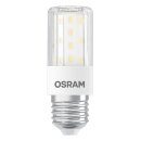 6 x Osram LED Leuchtmittel Slim T Röhre 7,3W = 60W E27 klar 806lm warmweiß 2700K 320° DIMMBAR