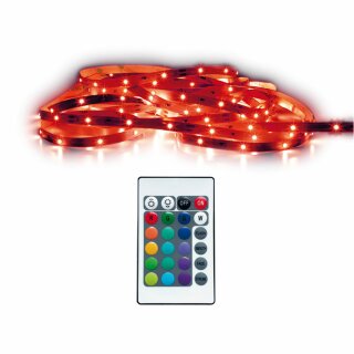 Müller-Licht LED Strip Streifen Leni 5m 24W RGBW 1540lm mit Netzteil und Fernbedienung
