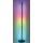 Müller-Licht LED Stehleuchte Lenia Schwarz 124cm 9W 900lm RGBW Dimmbar mit Fernbedienung + Audiosensor