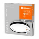 Ledvance LED Smart+ Wand- & Deckenleuchte Orbis Lisa Schwarz Ø48cm 30W 3300lm warmweiß 2700K-6500K Dimmbar App Google Alexa WiFi