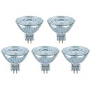 5 x Osram LED Parathom MR16 Glas Reflektor 3,4W = 20W GU5,3 12V 230lm warmweiß 2700K 36° Ra>90 DIMMBAR