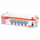 5 x Osram LED Parathom MR16 Glas Reflektor 2,6W = 20W GU5,3 12V 230lm warmweiß 2700K 36°