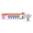 5 x Osram LED Parathom MR16 Glas Reflektor 2,6W = 20W GU5,3 12V 230lm warmweiß 3000K 36°