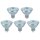 5 x Osram LED Parathom MR16 Glas Reflektor 2,6W = 20W GU5,3 12V 230lm warmweiß 3000K 36°