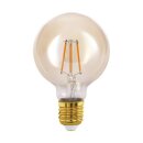Eglo LED Filament G80 Globe Vintage 4W = 32W E27 Gold...