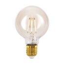 Eglo LED Filament G80 Globe Vintage 4W = 32W E27 Gold...