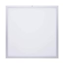 Brilliant LED Smart Aufbau Panel Flat Wiz Alu/Weiß 60x60cm 42W 3310lm CCT 2700K-6200K Dimmbar App Google Alexa
