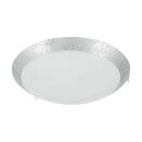 Briloner LED Deckenleuchte Silber rund Ø30cm 8,4W...