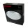 Briloner LED Wand- & Deckenleuchte Weiß/Silber rund Ø30cm 8,4W 900lm Neutralweiß 4000K
