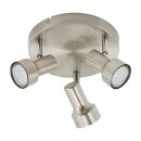 Briloner LED Deckenleuchte Strahler Ø21cm Nickel...