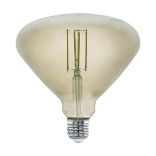 Eglo LED Filament Leuchtmittel BR150 4W E27 Rauchglas 360lm warmweiß 3000K DIMMBAR