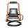 Ledvance LED Arbeitsleuchte Fluter R-Stand Grau/Orange IP44 20W 1700lm Neutralweiß 4000K + 2 Steckdosen