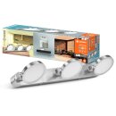 Ledvance LED Smart+ Badezimmerleuchte chrom IP44 20W 1560lm NCC 2700K-6500K Dimmbar schwenkbar Alexa Google WiFi