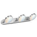 Ledvance LED Smart+ Badezimmerleuchte chrom IP44 20W 1560lm NCC 2700K-6500K Dimmbar schwenkbar Alexa Google WiFi