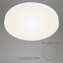 Briloner LED Deckenleuchte Weiß Ø38,7cm 24,5W 2400lm warmweiß 3000K Dimmbar
