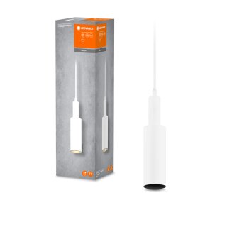 Ledvance Schienensystem Tracklight Pendelleuchte Cylinder Weiß für GU10 Leuchtmittel