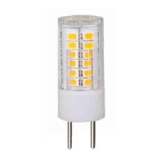 LightMe LED Leuchtmittel Stiftsockellampe 3,5W = 39W G4 klar 12V 450lm warmweiß 3000K 320°