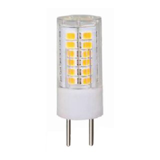 LightMe LED Leuchtmittel Stiftsockellampe 3,5W = 39W G4 klar 12V 450lm warmweiß 3000K 320°