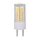 LightMe LED Leuchtmittel Stiftsockellampe 3,5W = 39W G4 klar 12V 450lm warmweiß 3000K 320°