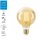 WiZ LED Smart Filament Globe G95 7W = 50W E27 Gold 650lm TW 2200K-5500K Dimmbar App Google Alexa WiFi