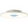 Brilliant LED Deckenleuchte Aufbaupanel Odella Weiß Ø35cm 19W 2140lm RGBW 2700K-6500K Dimmbar mit Fernbedienung