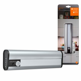 Ledvance LED Akku Leuchte Linear Mobile USB Silber 20cm 1W 69lm 4000K Bewegungsmelder
