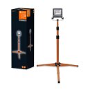 Ledvance LED Arbeitsleuchte Fluter Tripod Stativ IP65 30W 2700lm Neutralweiß 4000K verstellbar Schweizer Stecker