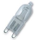 20 x Radium Halogen Leuchtmittel Stiftsockel 20W G9 klar 235lm warmweiß 2700K dimmbar