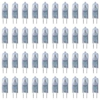 40 x Radium Halogen Leuchtmittel Stiftsockel 10W G4 12V klar 130lm warmweiß 3000K dimmbar
