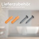 B.K.Licht LED Tischleuchte Discokugel RGB Musiksensor rotierend Farbwechsel Lichteffekte