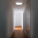 B.K.Licht LED Deckenleuchte Silber/Titan rund Ø29cm 15W 1500lm Neutralweiß 4000K Backlight