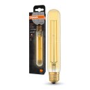 Osram LED Filament Leuchtmittel Röhre Vintage 1906 4W = 35W E27 Gold 400lm extra warmweiß 2000K 300°