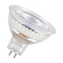 2 x Osram LED Leuchtmittel Glas Reflektor MR16 3,8W = 35W GU5,3 12V 345lm warmweiß 2700K 36°