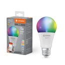 Ledvance LED Smart+ Birne A60 9,5W = 75W E27 matt 1055lm RGBW 2700K-6500K Dimmbar App Google Alexa WiFi