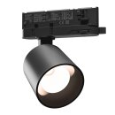 Spectrum LED 3-Phasen Stromschienenstrahler ARTEMIDA MINI Schwarz 6,5-20W 600-1700lm warmweiß 3000K Ra>90 36°/60°