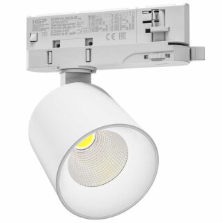 Spectrum LED 3-Phasen Stromschienenstrahler ARTEMIDA MINI Weiß 6,5-20W 600-1700lm warmweiß 3000K Ra>90 36°/60°