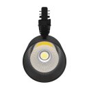 Spectrum LED 3-Phasen Stromschienenstrahler ARTEMIDA MAXI Schwarz 12-42W 1300-3800lm warmweiß 3000K Ra>90 36°/60°