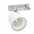 Spectrum LED 3-Phasen Stromschienenstrahler ARTEMIDA MAXI Weiß 12-42W 1300-3800lm warmweiß 3000K Ra>90 36°/60°