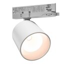 Spectrum LED 3-Phasen Stromschienenstrahler ARTEMIDA MAXI Weiß 12-42W 1300-3800lm warmweiß 3000K Ra>90 36°/60°