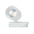 Spectrum LED 3-Phasen Stromschienenstrahler ARTEMIDA MAXI Weiß 12-42W 1300-3800lm Neutralweiß 4000K Ra>90 36°/60°