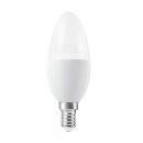 2 x Osram LED Kerzen 4,9W = 40W E14 matt 470lm RGBW warmweiß 2700K Dimmbar mit Fernbedienung