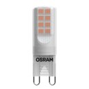 Osram LED Leuchtmittel Stiftsockel Pin 2,6W = 28W G9 matt 290lm warmweiß 2700K 300°