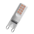 Osram LED Leuchtmittel Stiftsockel Pin 2,6W = 28W G9 matt 290lm warmweiß 2700K 300°