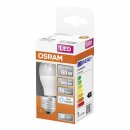 Osram LED Leuchtmittel Tropfen Classic P 7,5W = 60W E27 matt 806lm Tageslicht 6500K kaltweiß 200°