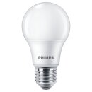 4 x Philips LED Leuchtmittel Birne A60 9W = 60W E27 matt 806lm warmweiß 2700K 180°