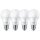 4 x Philips LED Leuchtmittel Birne A60 10W = 75W E27 matt 1055lm warmweiß 2700K 180°