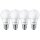 4 x Philips LED Leuchtmittel Birne A60 8W = 60W E27 matt 806lm warmweiß 2700K