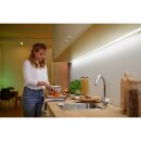 WiZ LED Smart Strip Streifen 2m 20W 1600lm RGBTW 2700K-6500K Dimmbar App Google Alexa WiFi Starter-Set